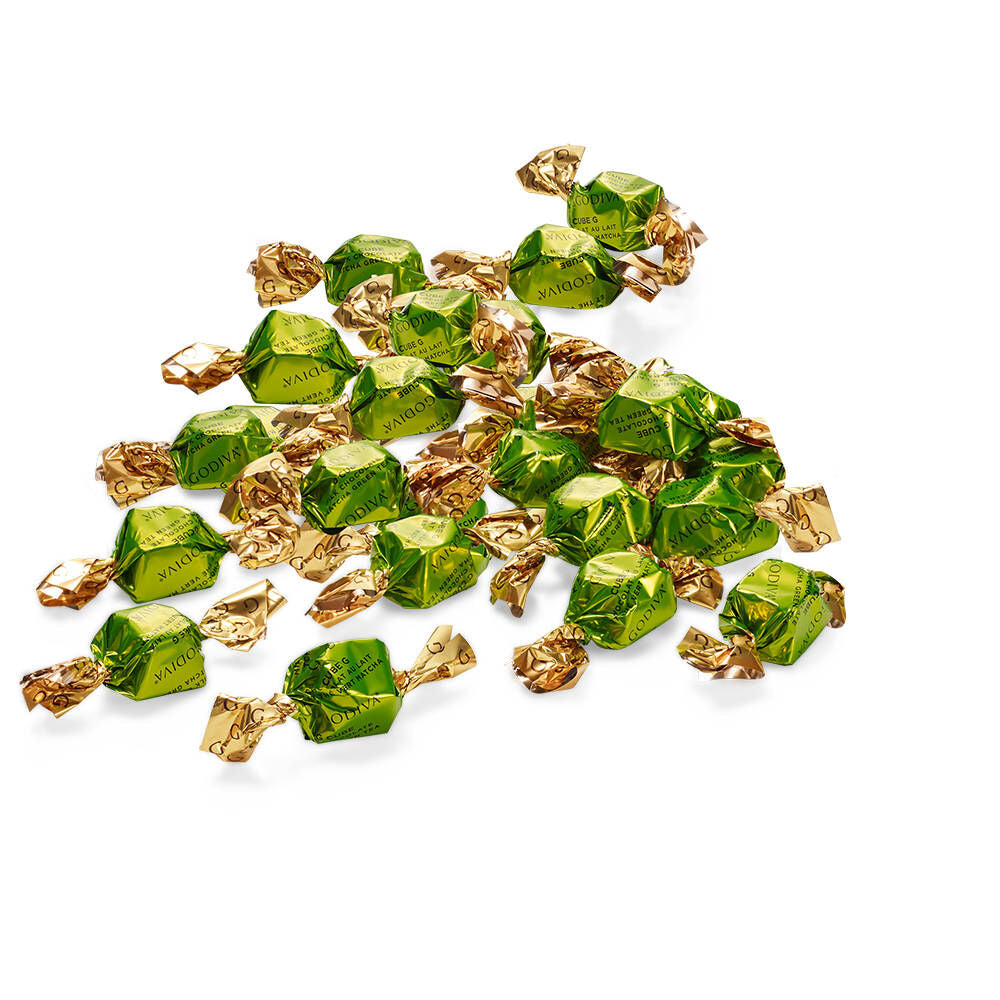 Milk Chocolate Matcha G Cube Box, Bulk