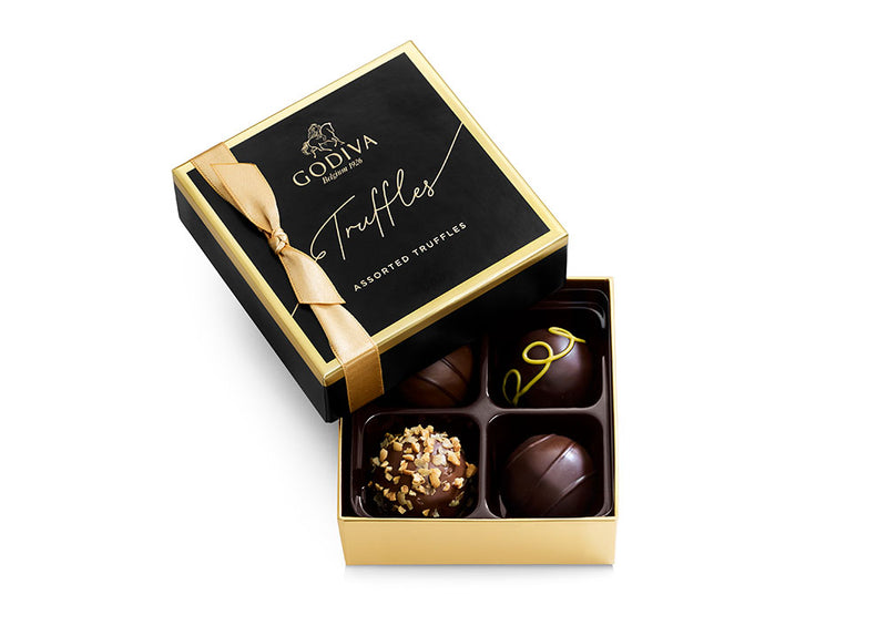 Signature Chocolate Truffles Gift Box, 4 pc.