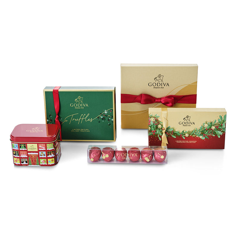 Home For The Holidays Chocolate Gift Basket