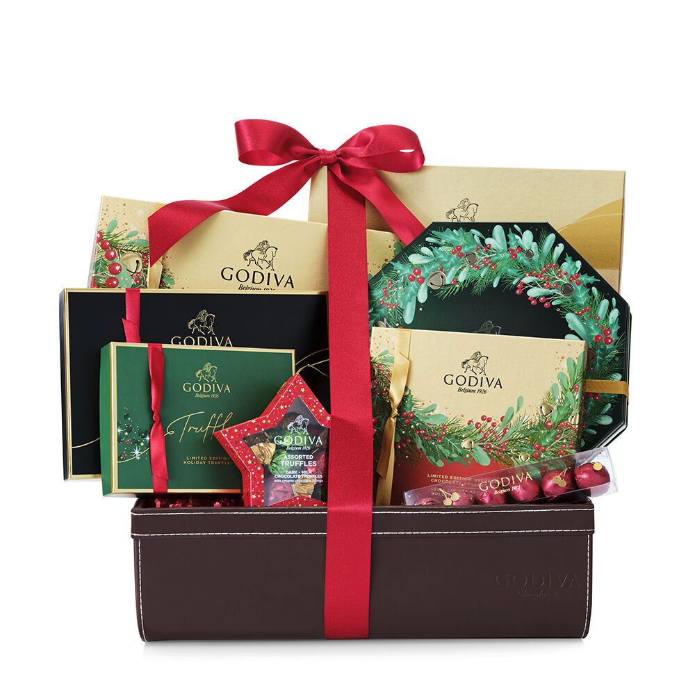 Holiday Luxury Chocolate Gift Basket