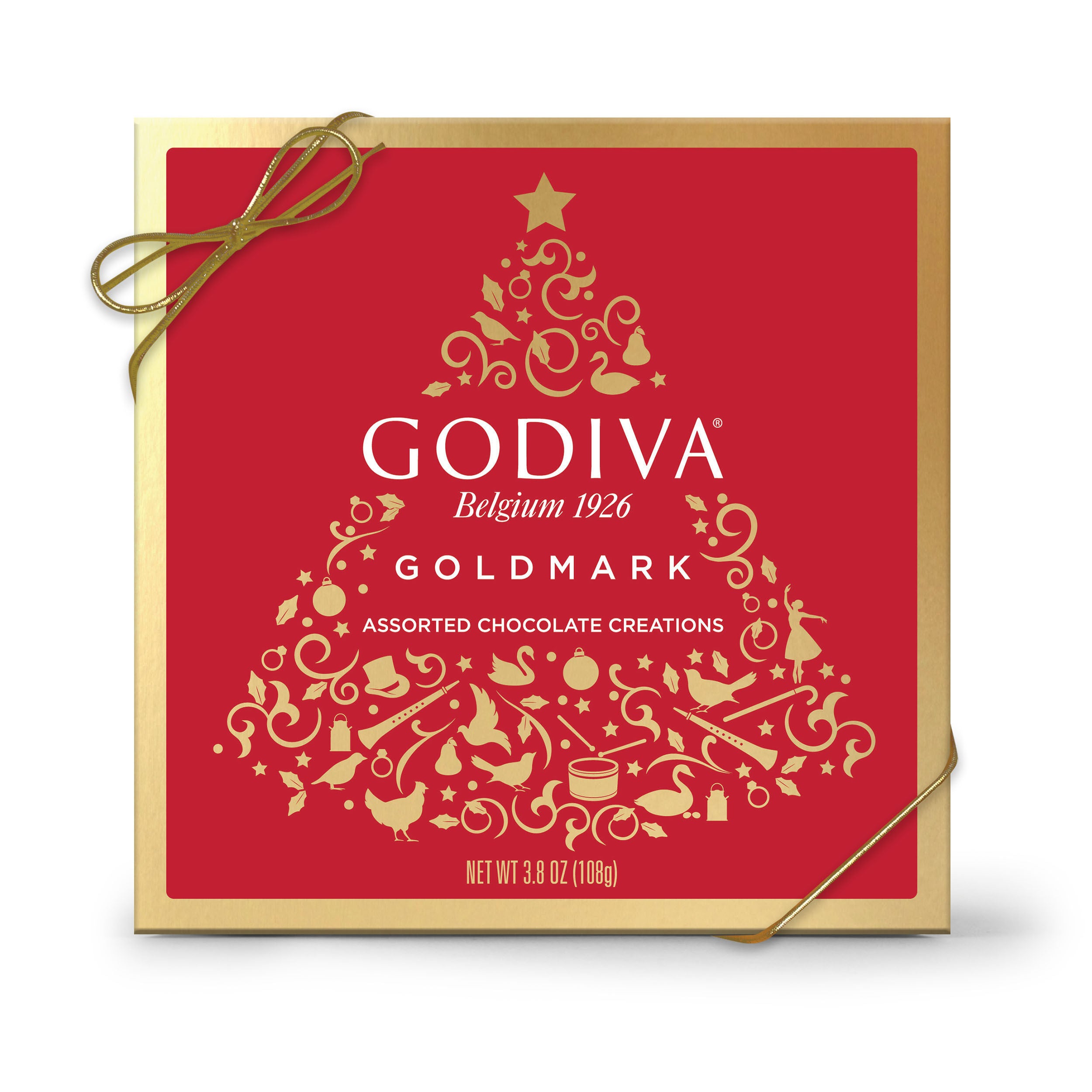 Limited Edition Assorted Chocolate Holiday Gift Box, 9pc