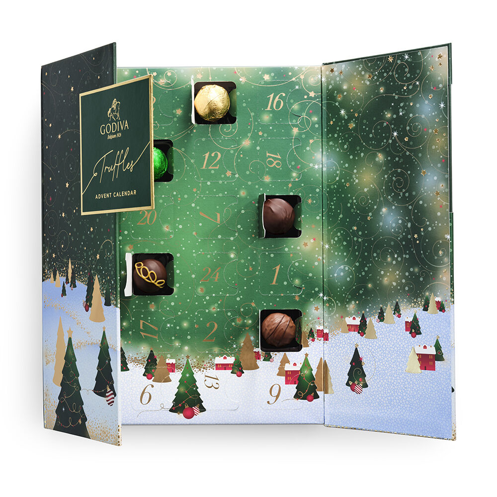 Holiday Chocolate Truffle Advent Calendar