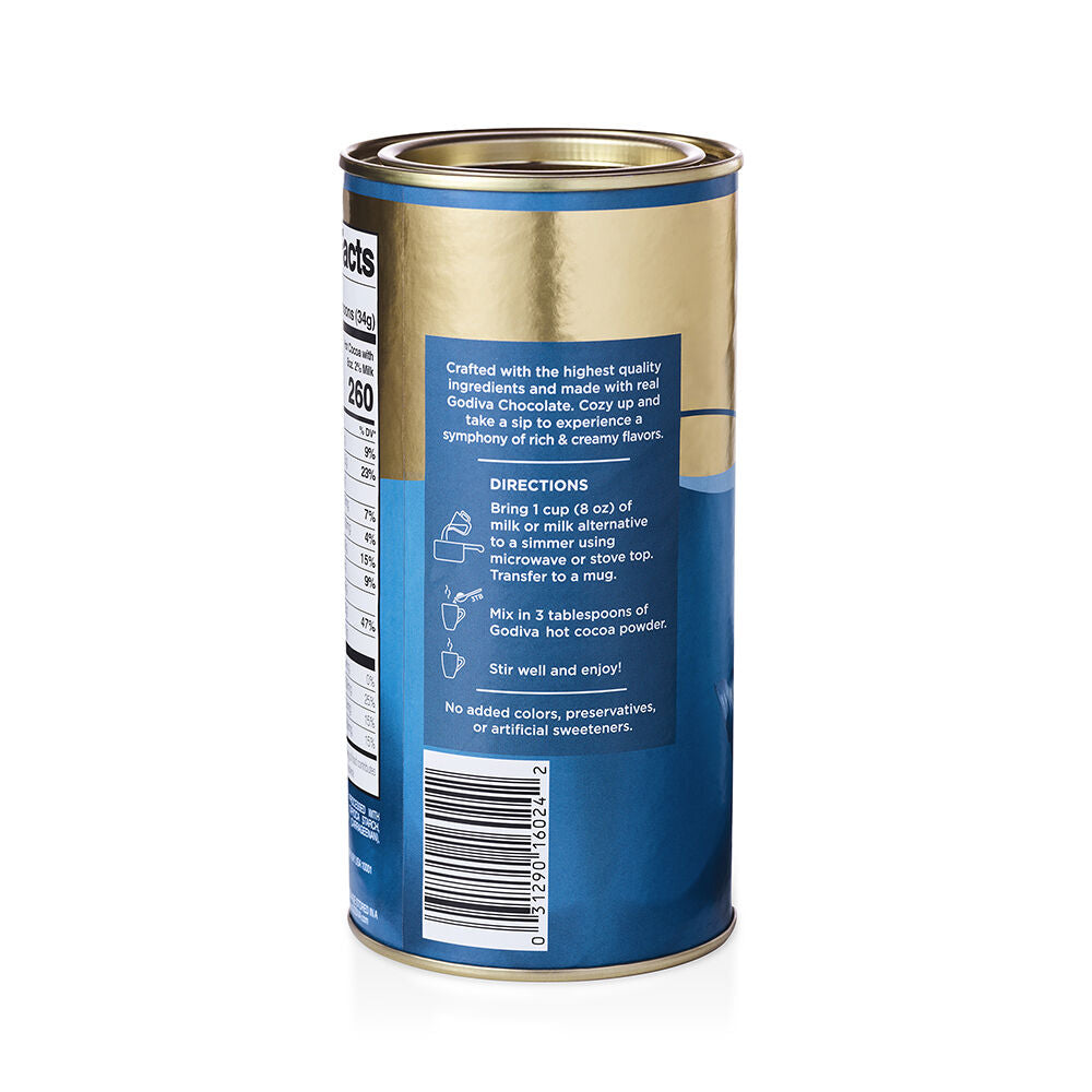Milk Chocolate Hot Cocoa Canister, 11 Servings