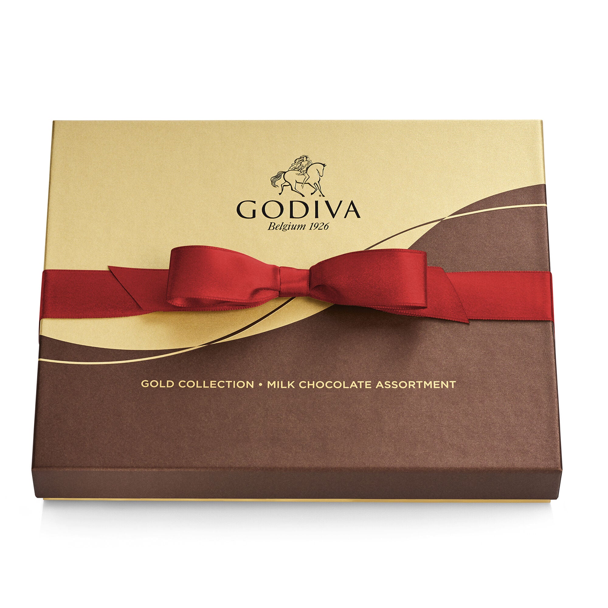 Milk Chocolate Gift Box, Red Ribbon, 18 pc.