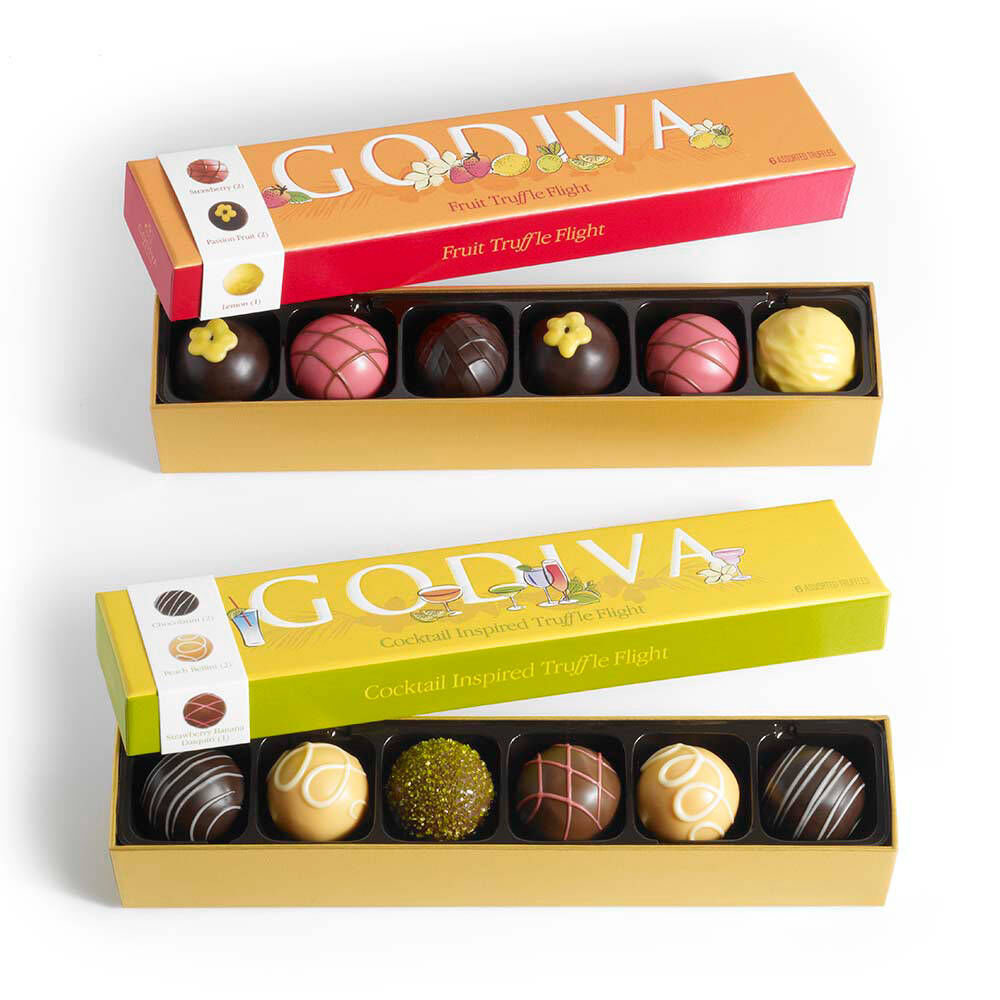 Summer Fruit and Cocktail Inspired Truffles (Set of 2)