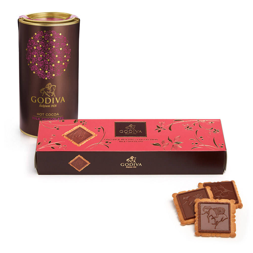 Milk Chocolate Biscuit and Milk Cocoa Gift Set