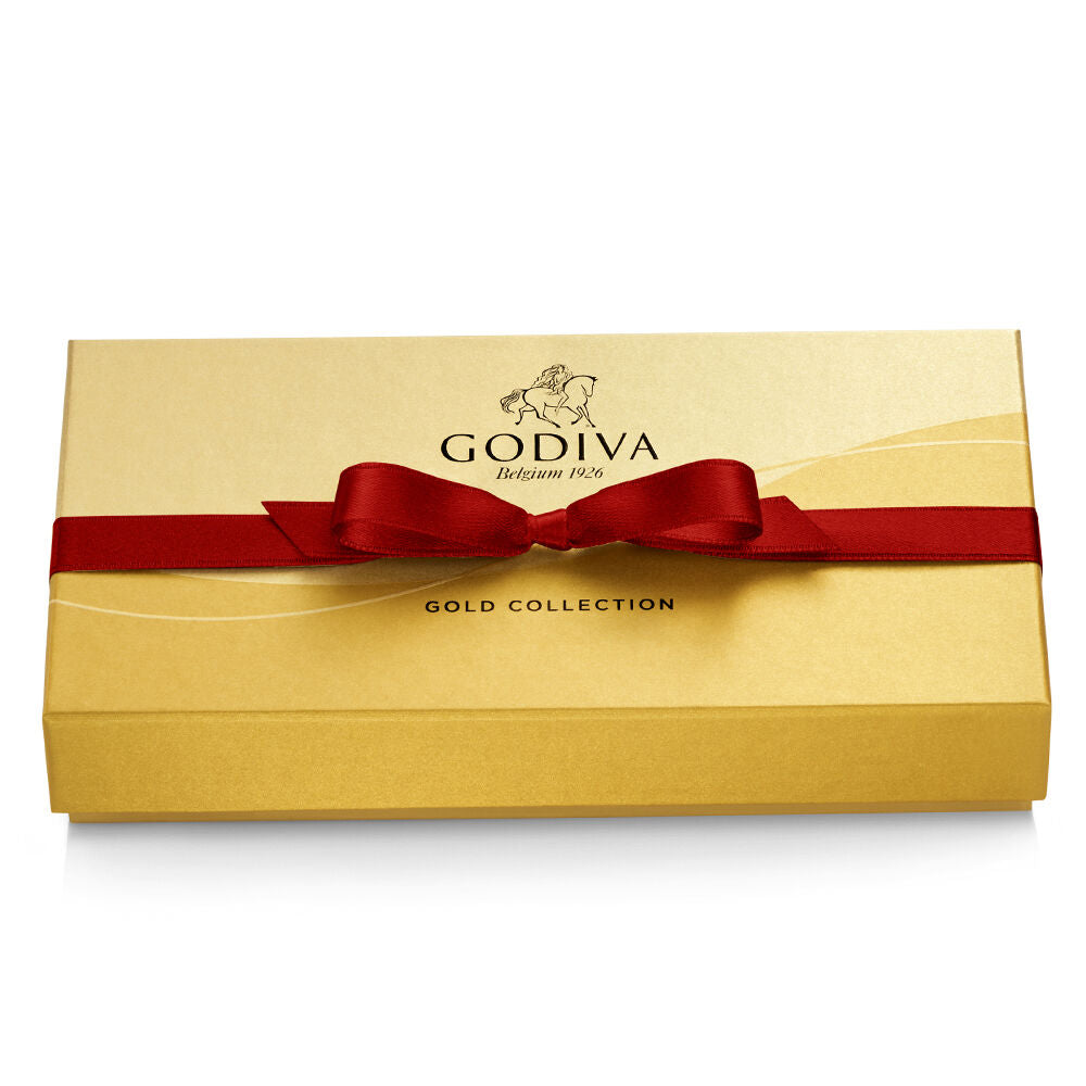 Assorted Chocolate Gift Box, Red Ribbon, Set of 3, 8 pc.