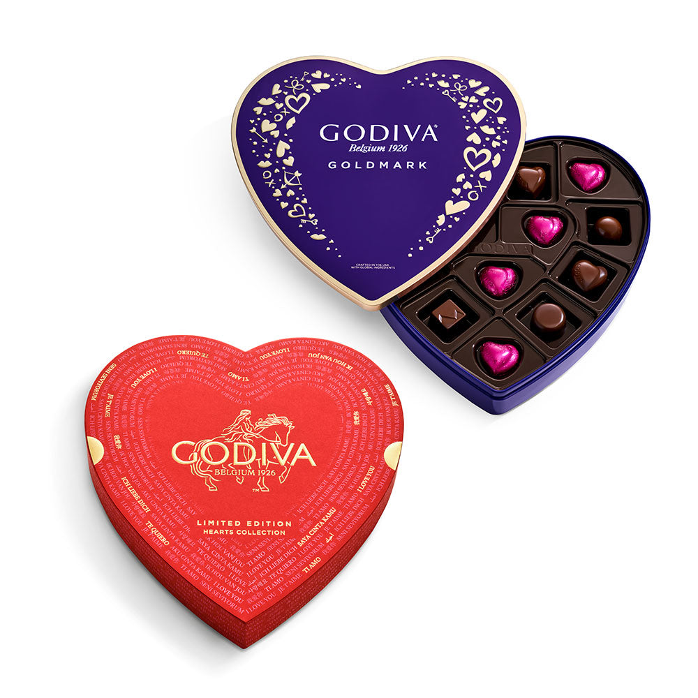Valentine’s Day Double Heart Gift Set