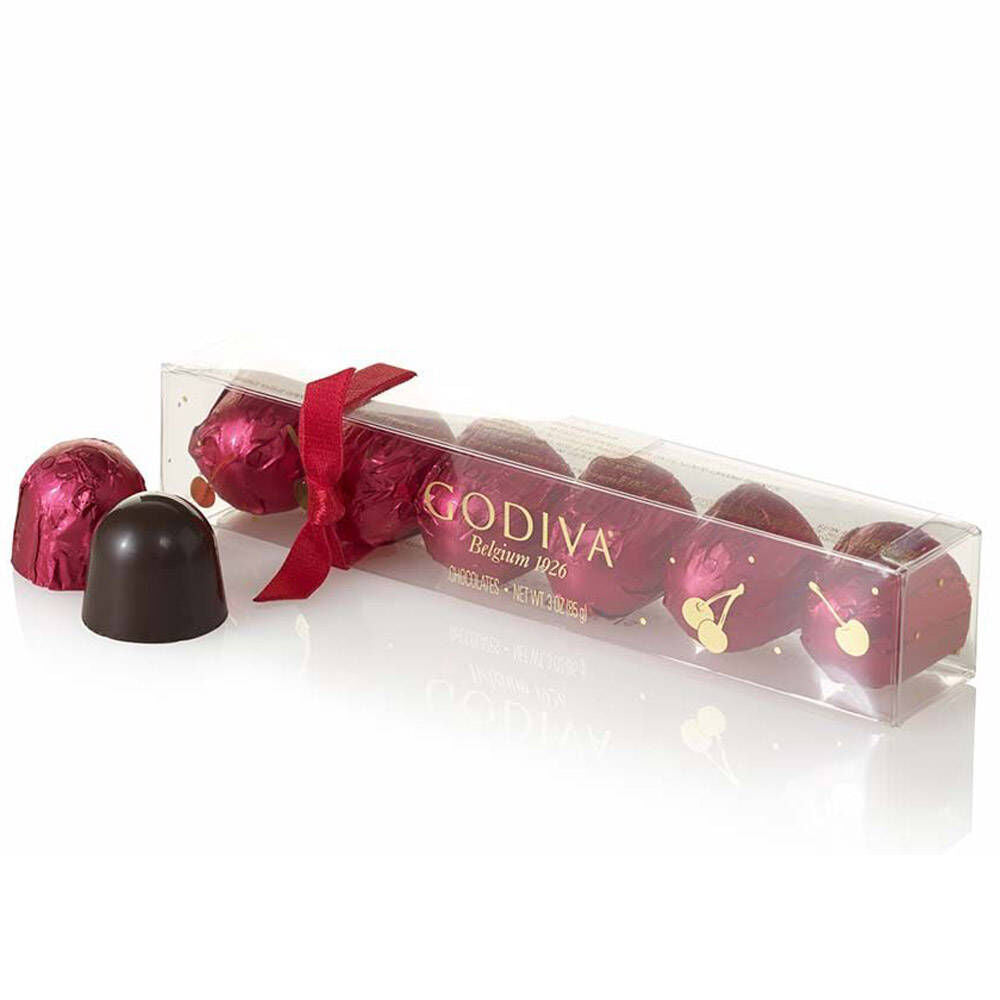 Dark Truffles Gift Box, 24 pc. with Cherry Cordials