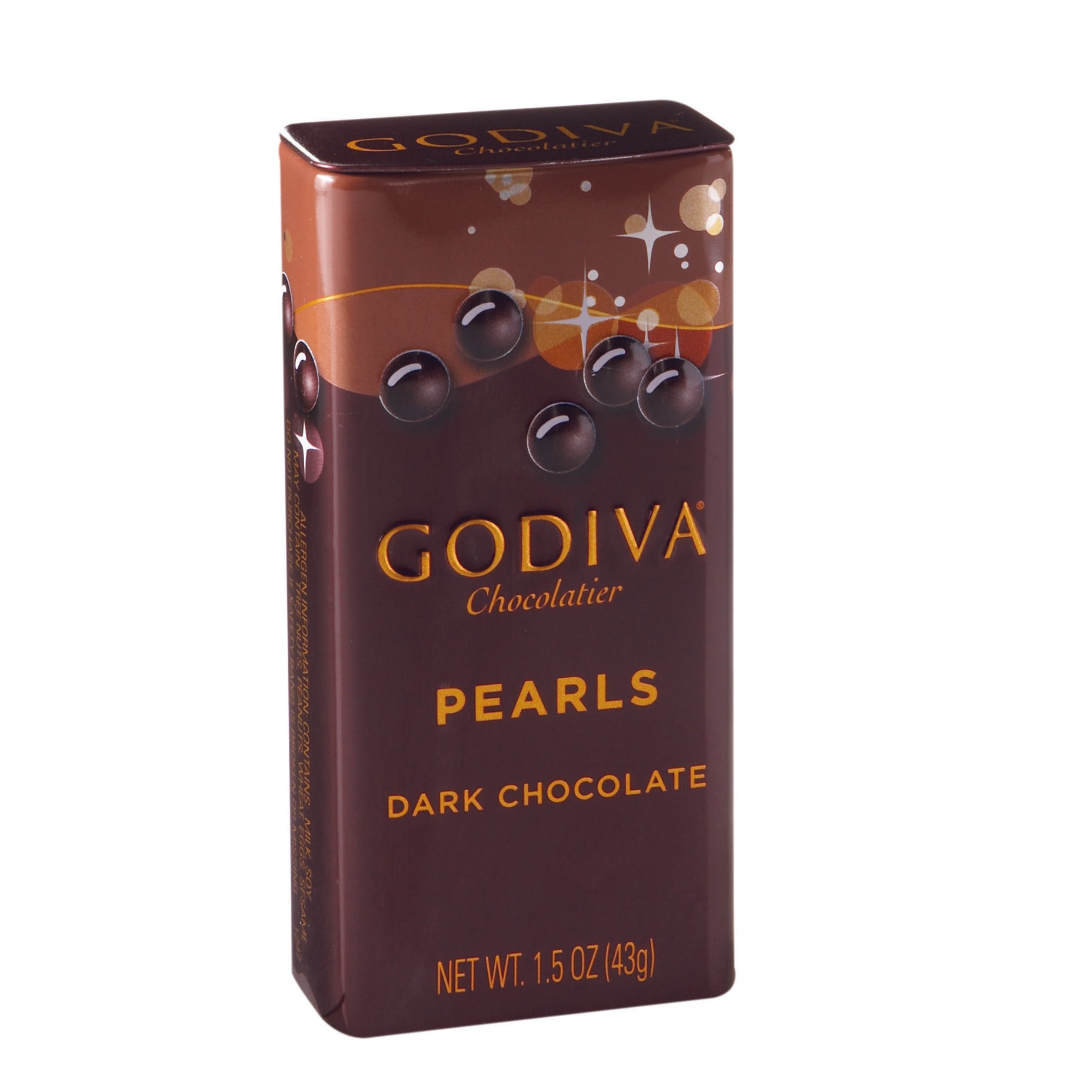 Dark Chocolate Pearls, Set of 18