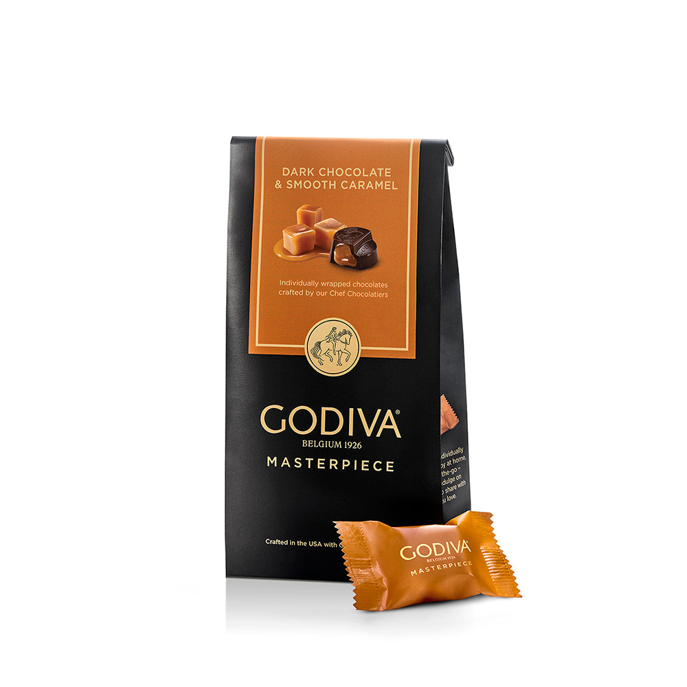 Dark Chocolate and Caramel Small Masterpiece Bag, Set of 6