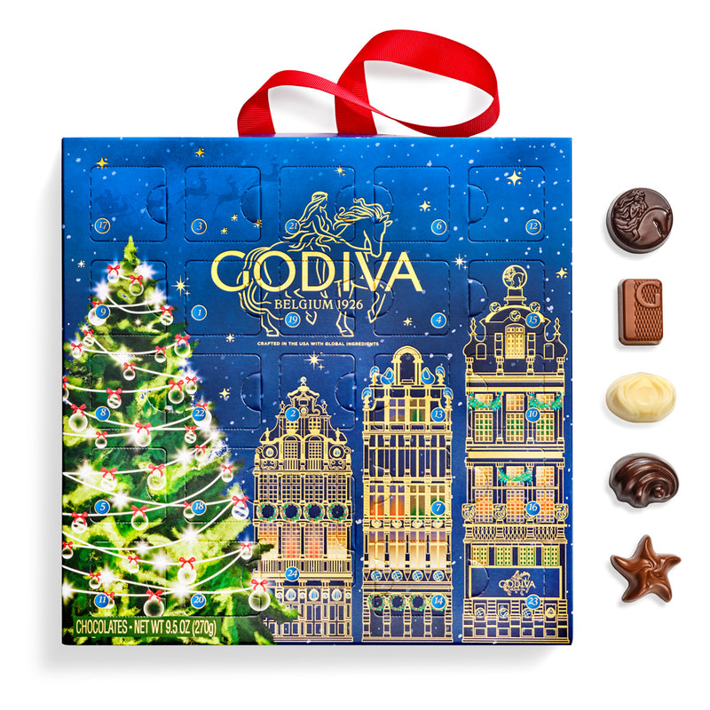 2026 Holiday Chocolate Advent Calendar, 24pc.