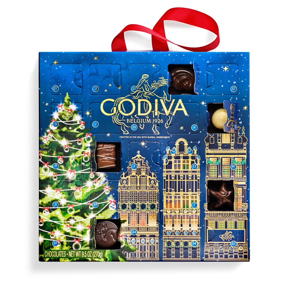 2026 Holiday Chocolate Advent Calendar, 24pc.
