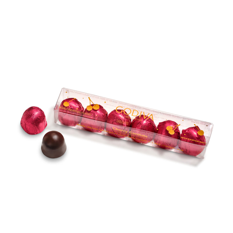 Dark Chocolate Cherry Cordials, 6 pc.