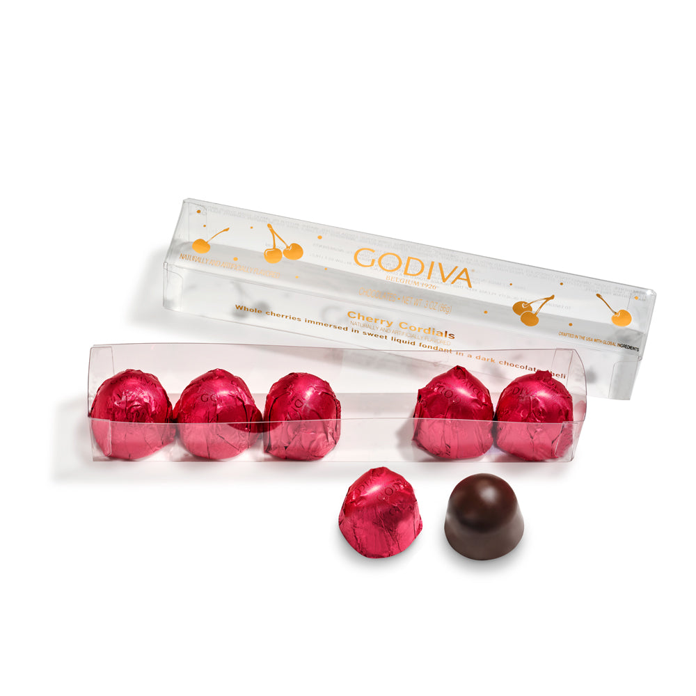 Dark Chocolate Cherry Cordials, 6 pc.