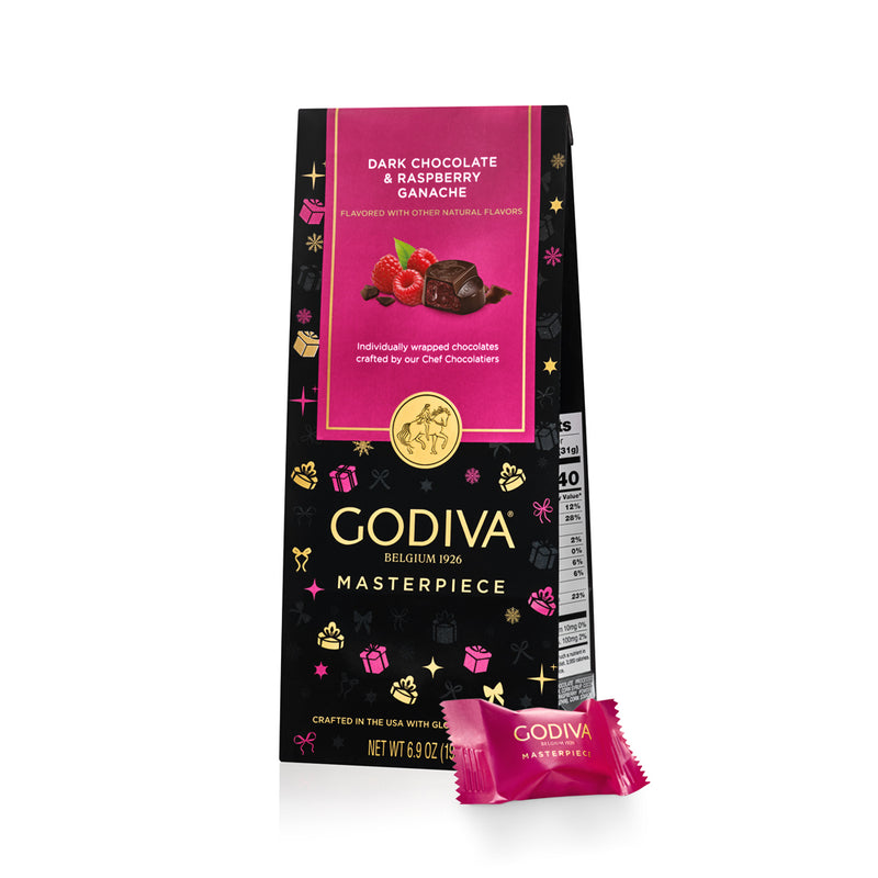 Dark Chocolate Raspberry Masterpiece Holiday Bag