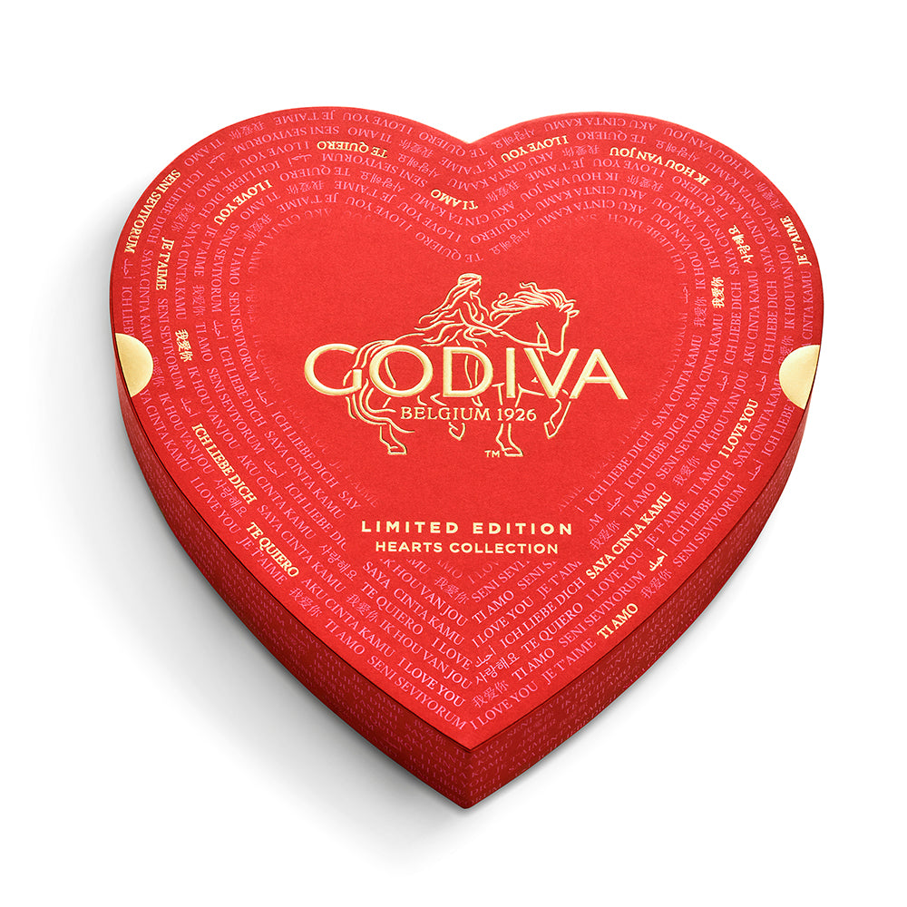 Valentine's Day Heart-Shaped Gift Box, 14pc.