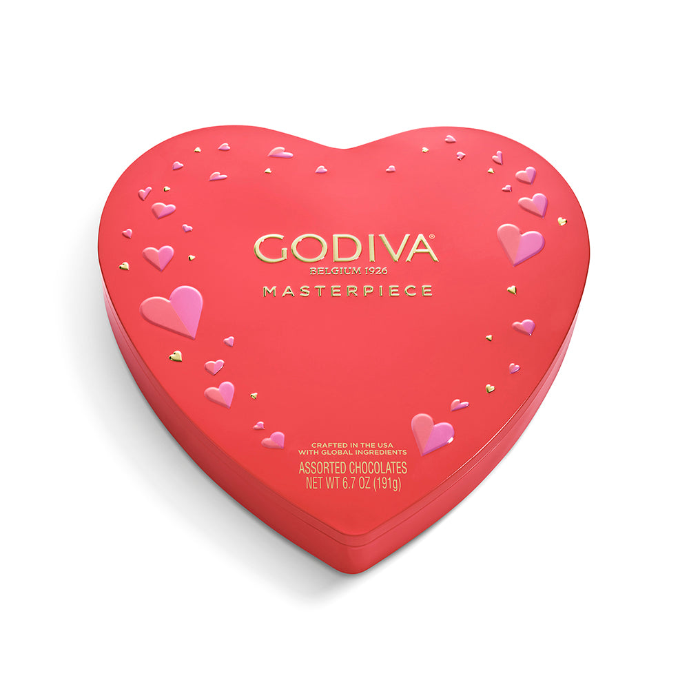 Assorted Masterpiece Heart Tin, 20pc.