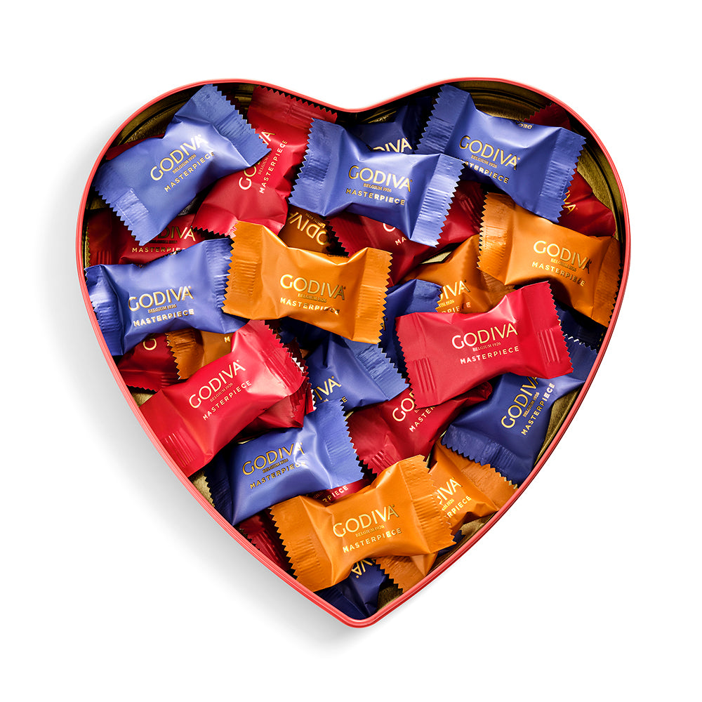 Assorted Masterpiece Heart Tin, 20pc.