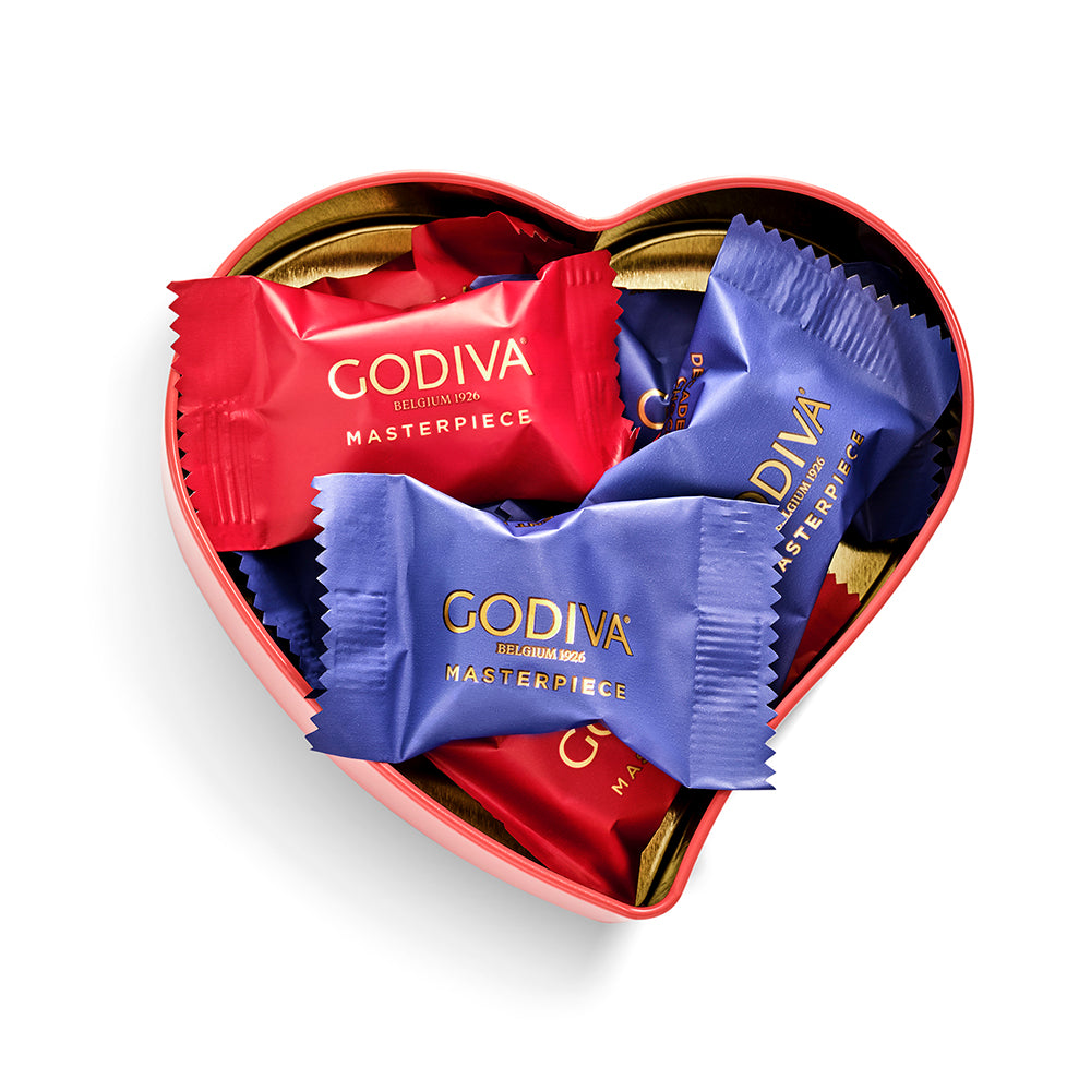 Assorted Masterpiece Heart Tin, 7pc.
