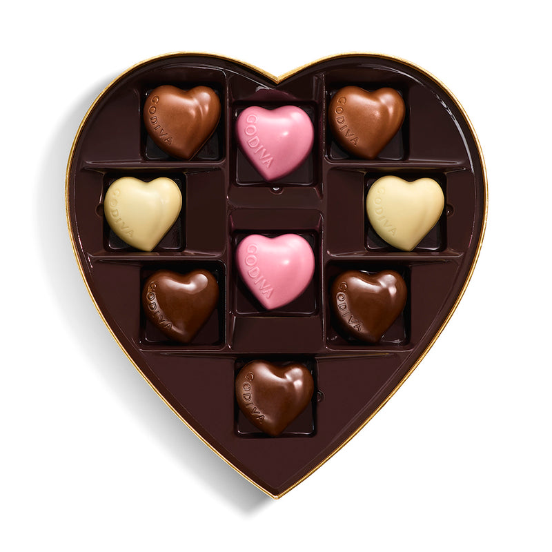 Valentine's Day Heart-Shaped Gift Box, 9pc.