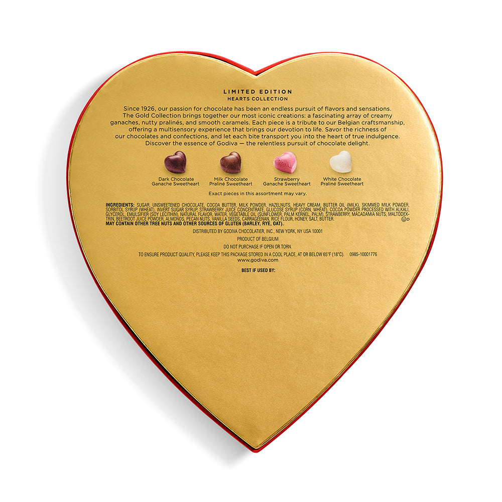 Valentine's Day Heart-Shaped Gift Box, 9pc.