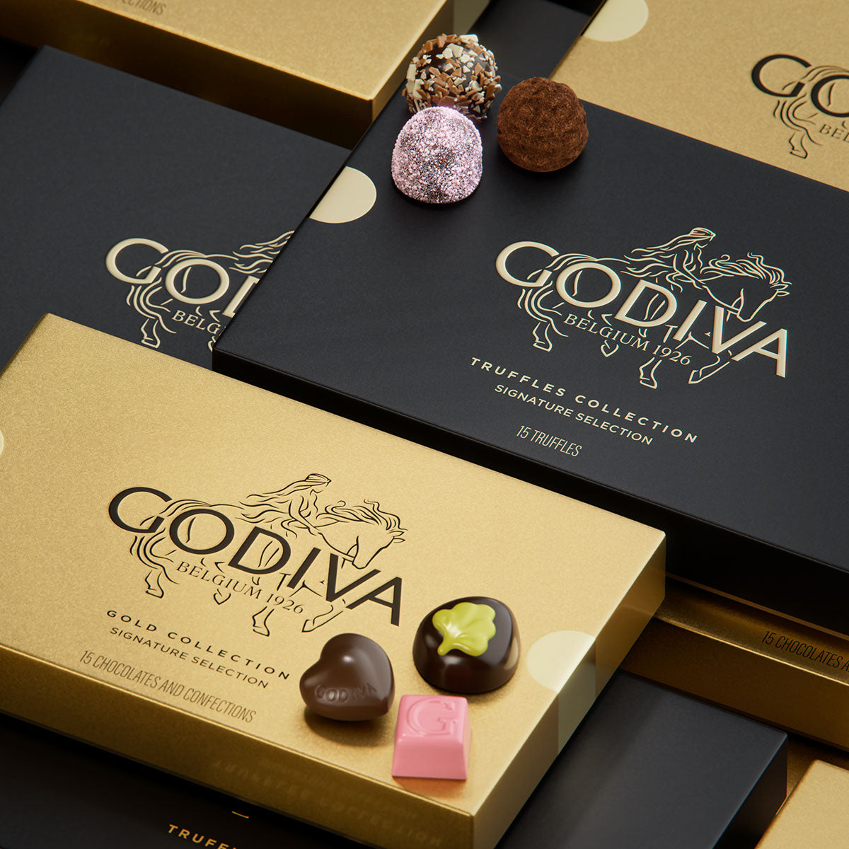 Godiva Valentine's Day chocolate gift boxes