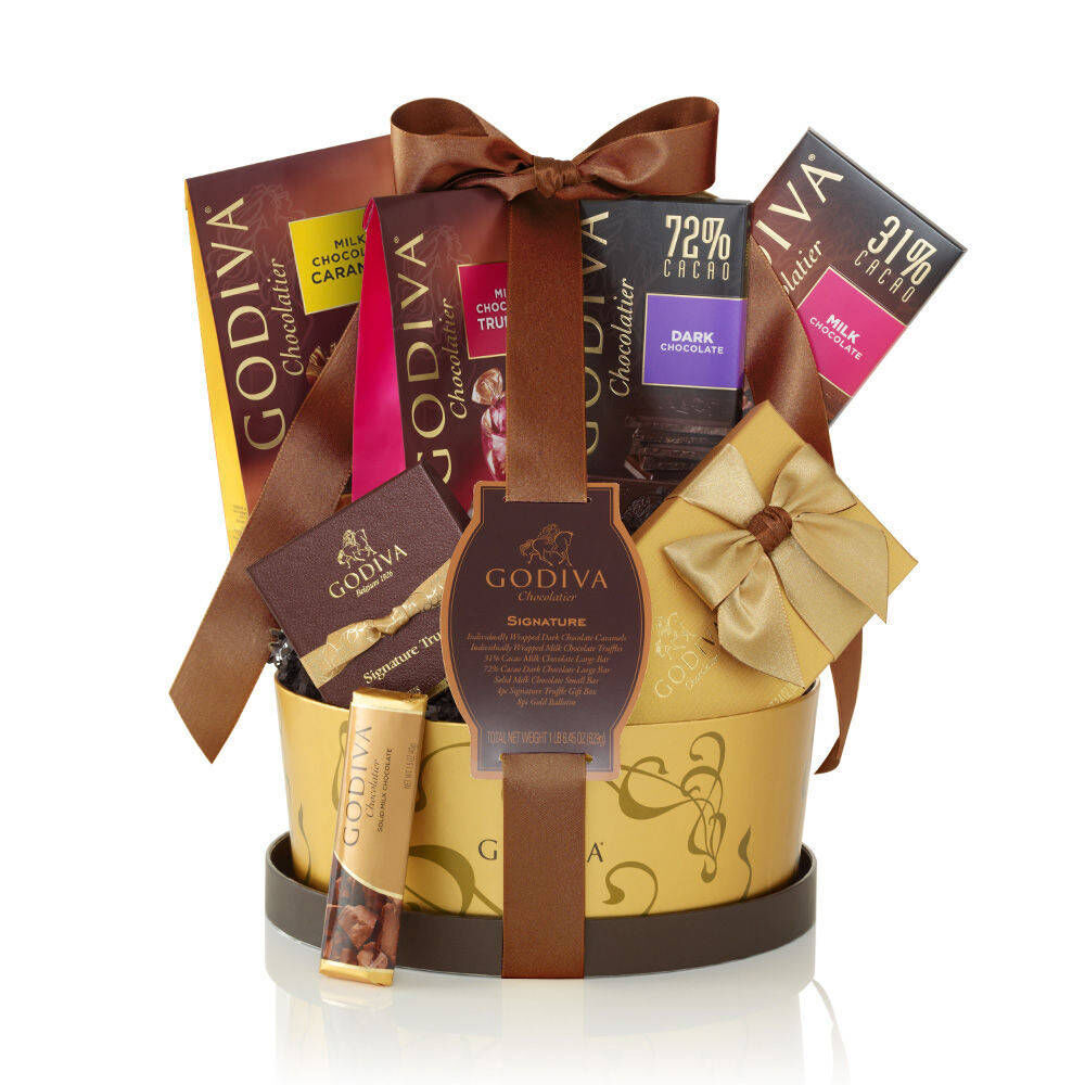 Godiva gift new arrivals basket