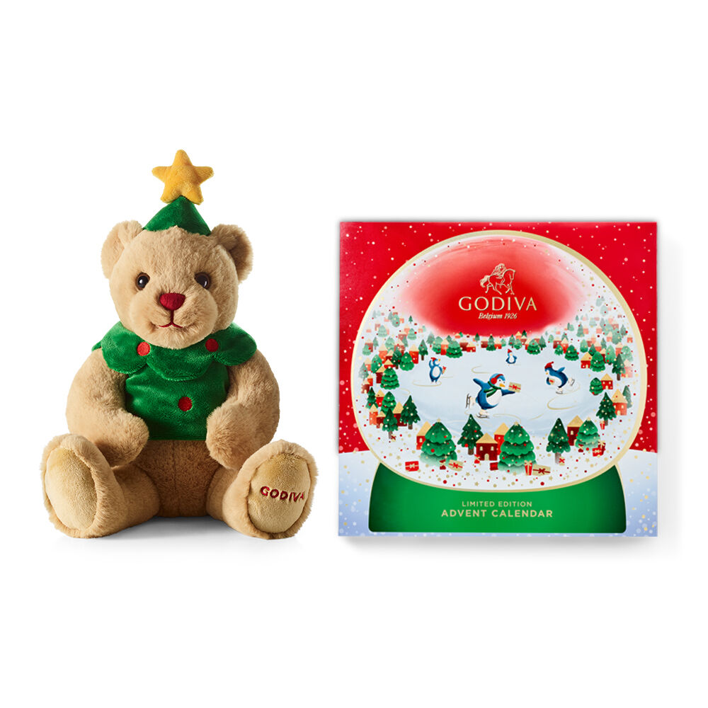 Godiva Bear lymphactic Plush