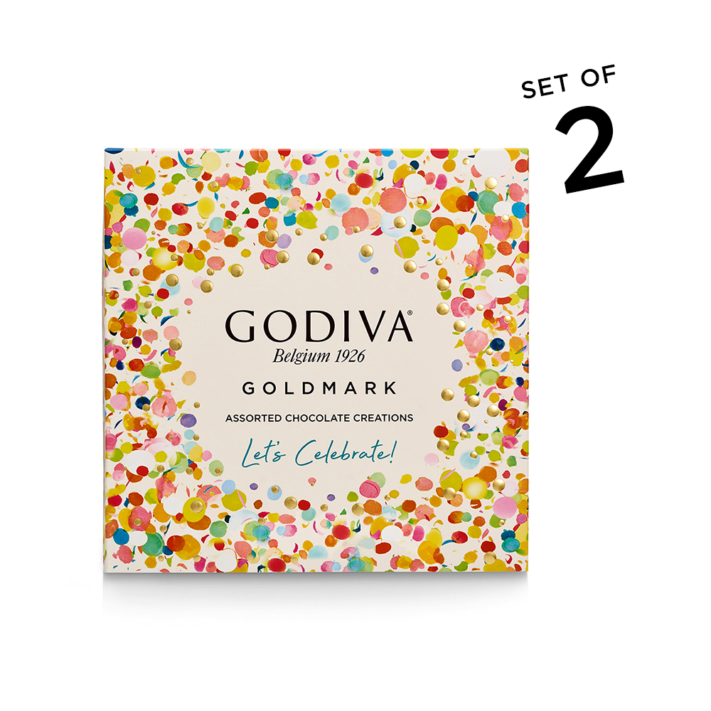 Godiva Limited Edition Assorted Cake Inspired Chocolates, Set of 2